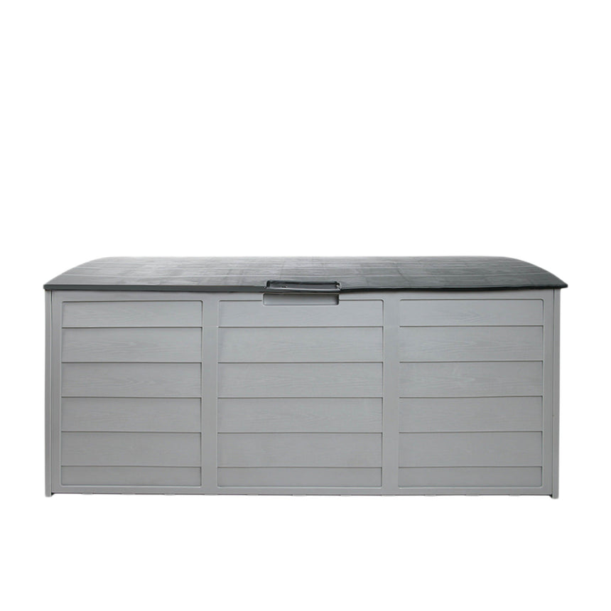 Gardeon Giantz Outdoor Storage Box 290L Grey - Image 05