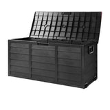 Gardeon Giantz Outdoor Storage Box 290L Black - Image 05