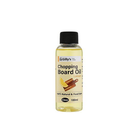 Gilly's Chopping Board Oil Lemon 100ml - Image 01