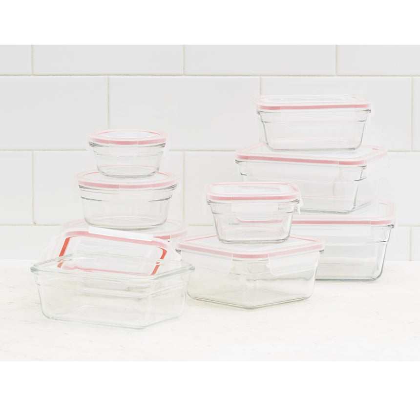 Glasslock Oven Safe Tempered Glass Container Set of 9 - Image 03