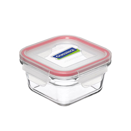 GlassLock Oven Safe Tempered Glass Square Container 900ml - Image 01