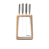 Global Hashira Knife Block 5 Piece Set Maple - Image 01