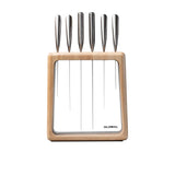 Global Hashira Knife Block 7 Piece Set Maple - Image 01