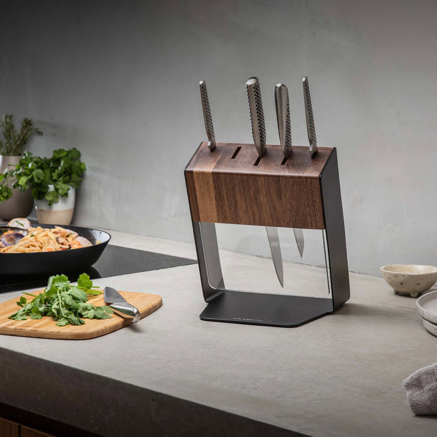 Global Katana Knife Block 6 Piece Set - Image 02