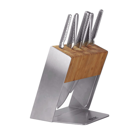 Global Katana 6 Piece Knife Block Set - Image 01