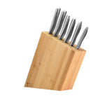 Global Kyoto Knife Bamboo Block 7-Piece Set - Image 01