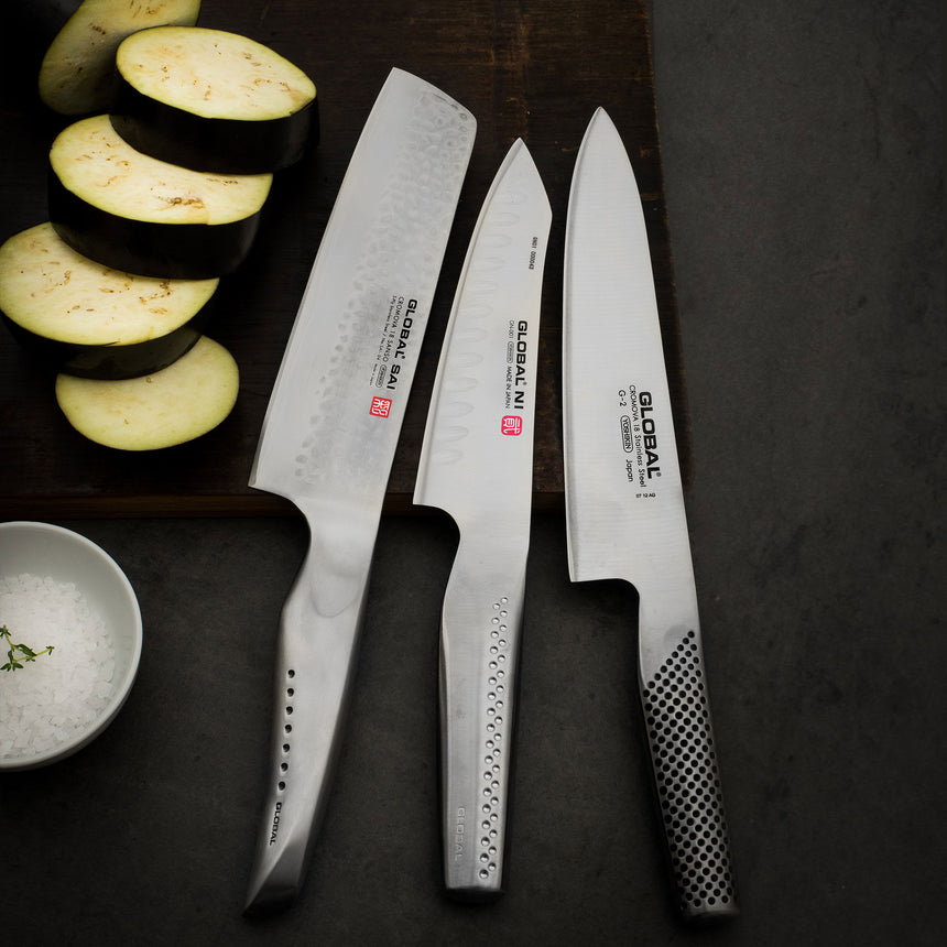 Global Sai Vegetable Knife 19cm - Image 06