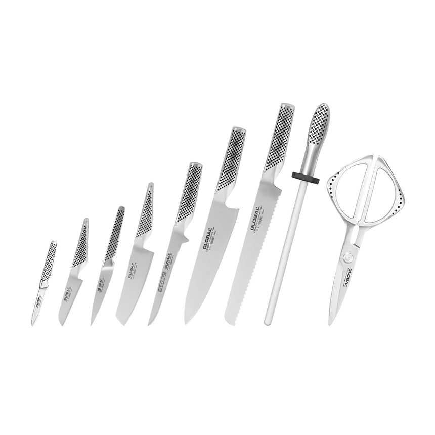 Global Takashi Knife Block 10 Piece Set - Image 02