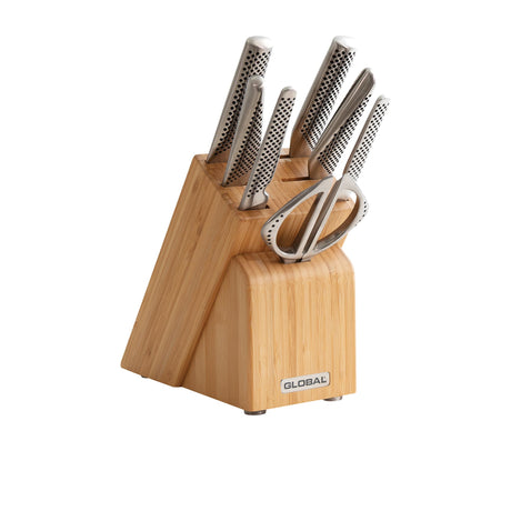 Global Takashi Knife Block 8 Piece Set - Image 01