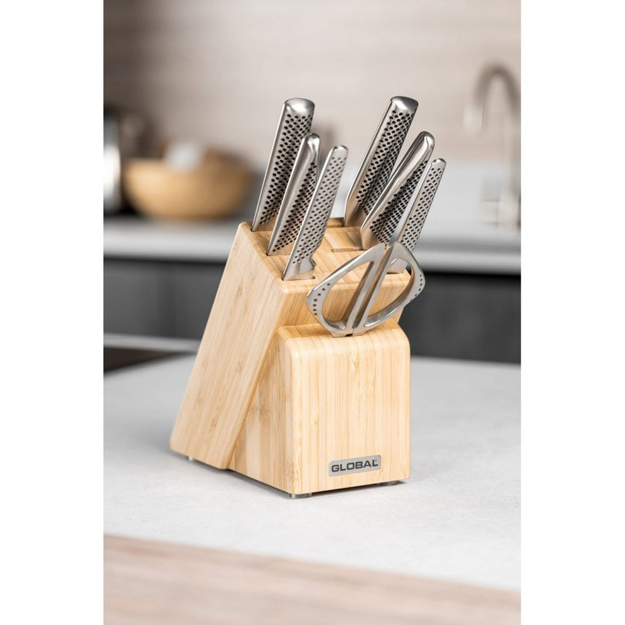 Global Takashi Knife Block 8 Piece Set - Image 05