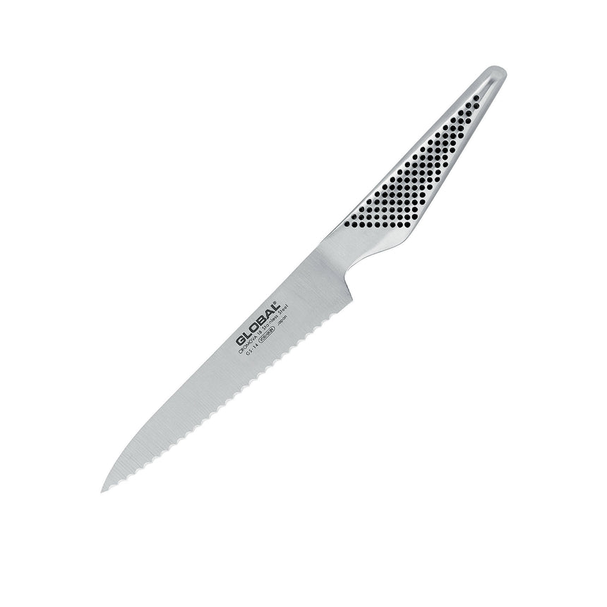 Global GS-14 Scalloped Utility Knife 15cm - Image 01