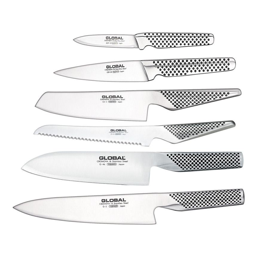 Global Zeitaku 7 Piece Knife Block Set - Image 02