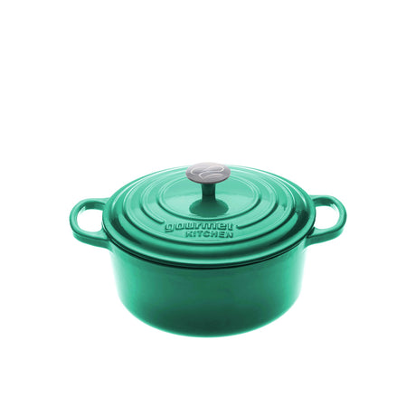 Gourmet Kitchen Signature Cast Iron Casserole 24cm - 4.2L - Image 01