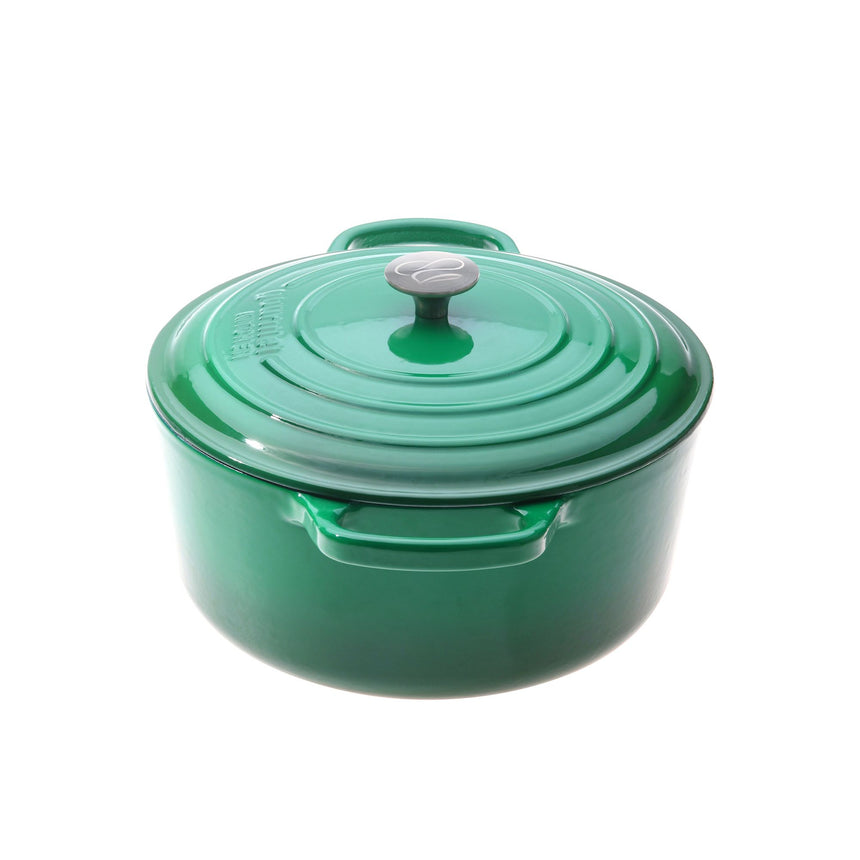 Gourmet Kitchen Signature Cast Iron Casserole 28cm - 6.2L - Image 03