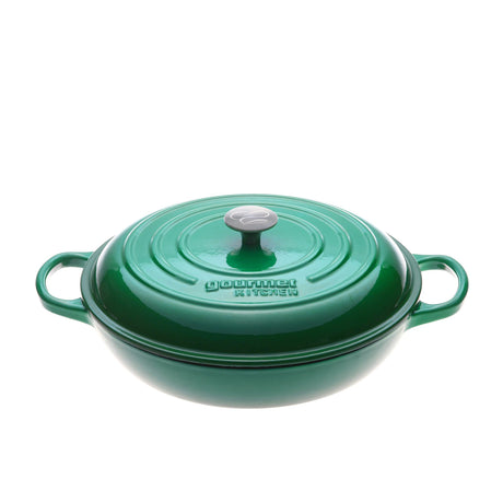 Gourmet Kitchen Signature Cast Iron Casserole 30cm - 3.2L - Image 01