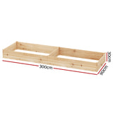 Greenfingers Raised Garden Bed 150x90cm Pine - Image 03