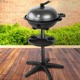 Grillz Portable Electric Barbecue Grill with Stand - Image 02