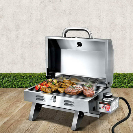 Grillz Gas Camping BBQ 60cm - Image 02