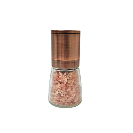 Grind & Shake Copper Upside Down Mill with Himalayan Mineral Salt 160g - Image 01