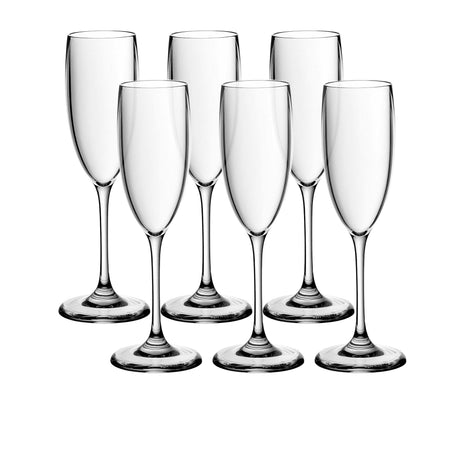 Guzzini Champagne Flute 140ml Set of 6 - Image 01