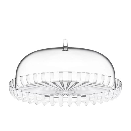 Guzzini Dolcevita Cake Platter with Dome 31cm Mother of Pearl - Image 01