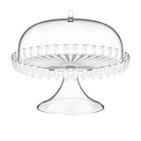 Guzzini Dolcevita Cake Stand with Dome 31cm Mother of Pearl - Image 01