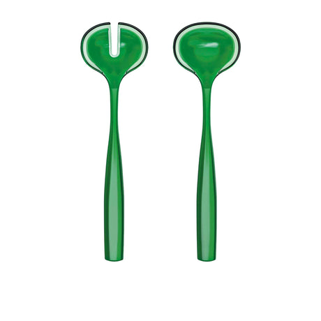 Guzzini Dolcevita Salad Server Set 2pc Emerald - Image 01