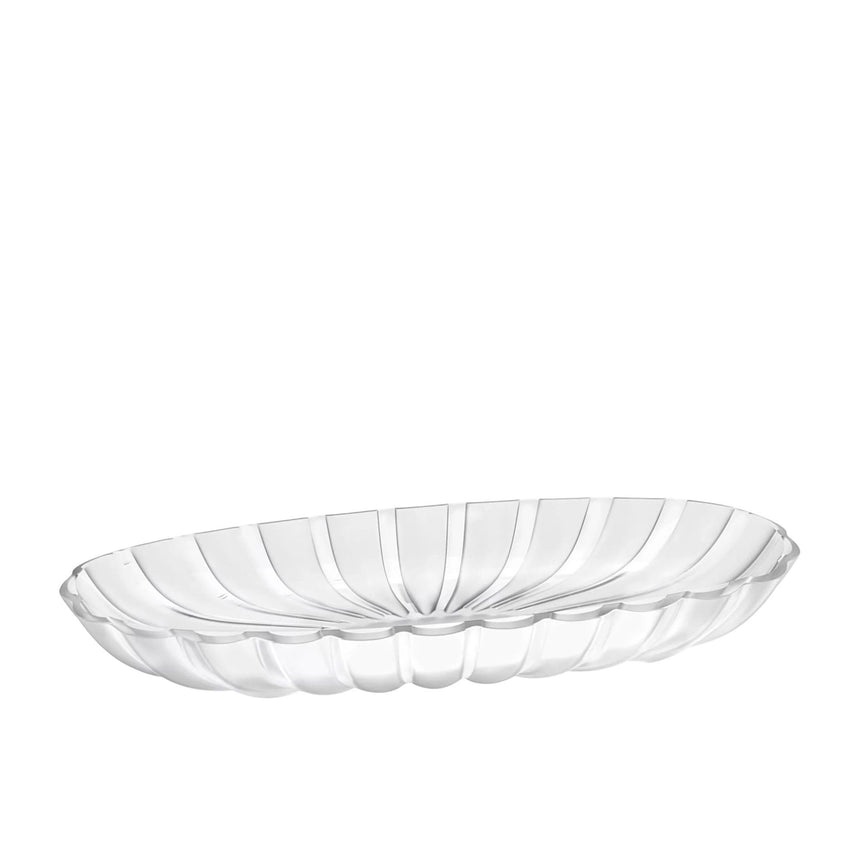 Guzzini Dolcevita Oval Serving Tray 38x19cm Mother of Pearl - Image 01