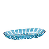 Guzzini Dolcevita Oval Serving Tray 38x19cm Turquoise - Image 01