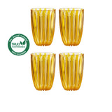 Guzzini Dolcevita Tumbler 470ml Set of 4 Amber - Image 01