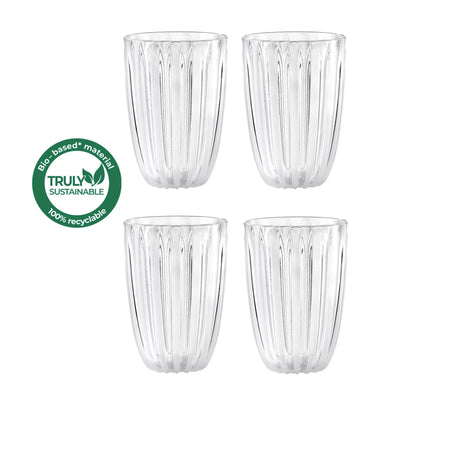 Guzzini Dolcevita Tumbler 470ml Set of 4 Mother of Pearl - Image 01