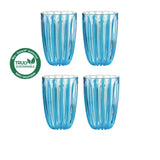 Guzzini Dolcevita Tumbler 470ml Set of 4 Turquoise - Image 01