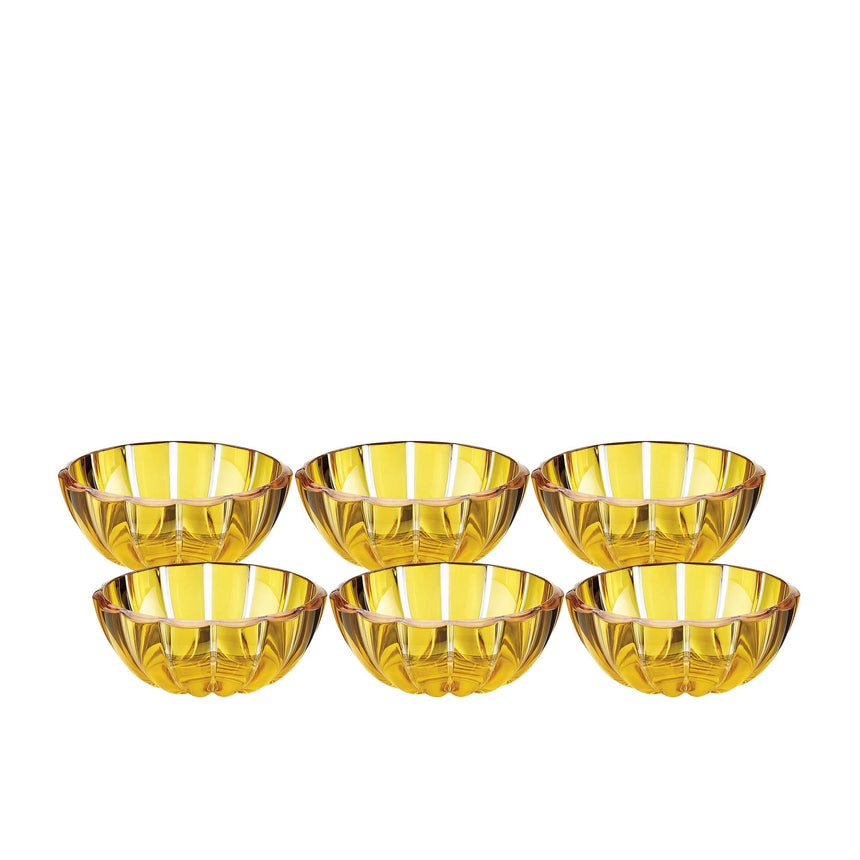 Guzzini Dolcevita Bowl Set of 6 Amber - Image 01