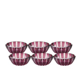 Guzzini Dolcevita Bowl Set of 6 Amethyst - Image 01