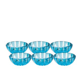 Guzzini Dolcevita Bowl Set of 6 Turquoise - Image 01