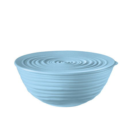 Guzzini Earth Tierra Bowl with Lid Large Powder Blue - Image 01