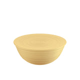 Guzzini Earth Tierra Bowl with Lid Medium Mustard Yellow - Image 01