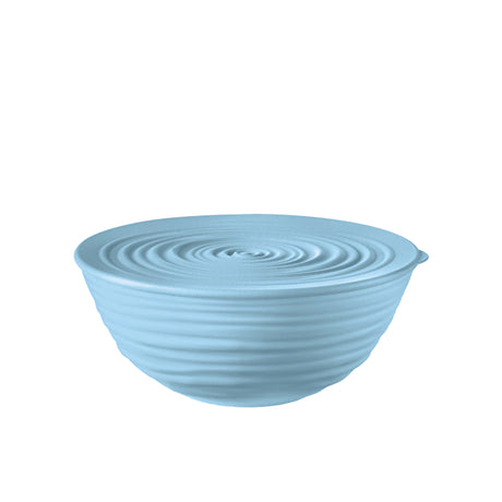 Guzzini Earth Tierra Bowl with Lid Medium Powder Blue - Image 01