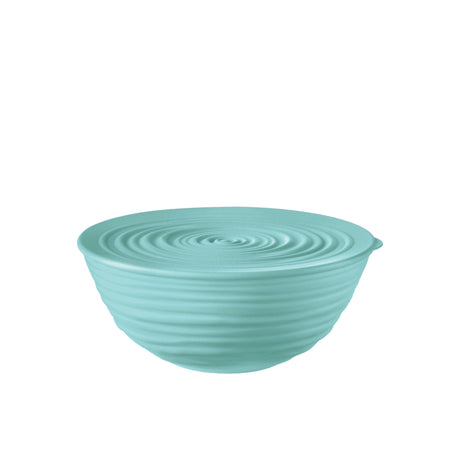 Guzzini Earth Tierra Bowl with Lid Medium Sage Green - Image 01