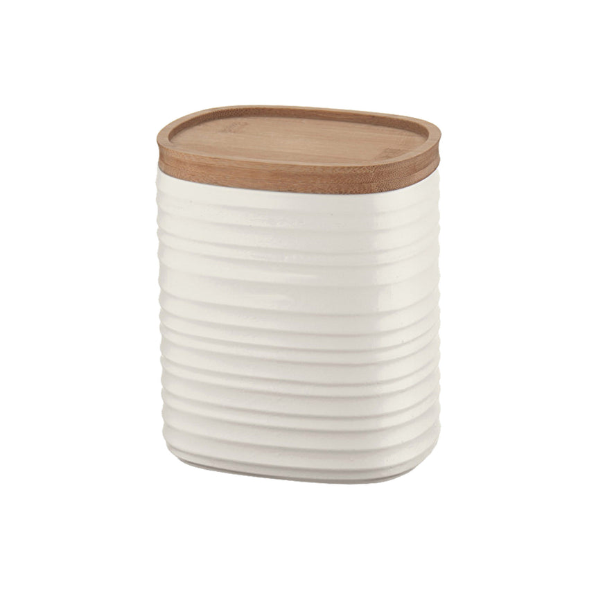 Guzzini Earth Storage Jar Medium in White - Image 01