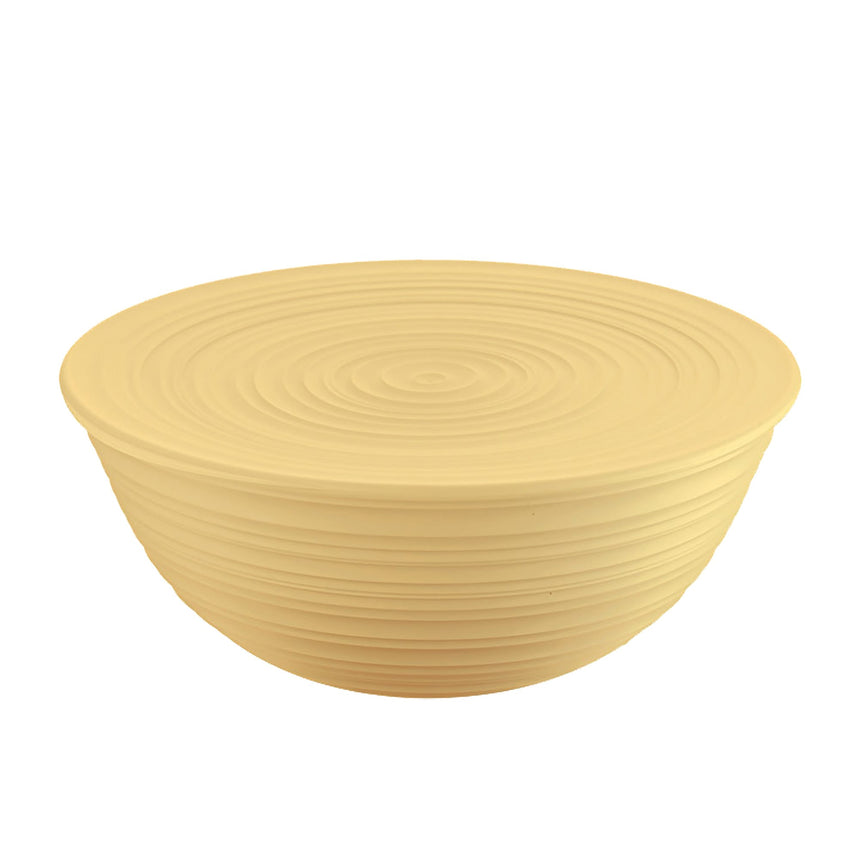 Guzzini Earth Tierra Bowl with Lid Extra Large Mustard Yellow - Image 01