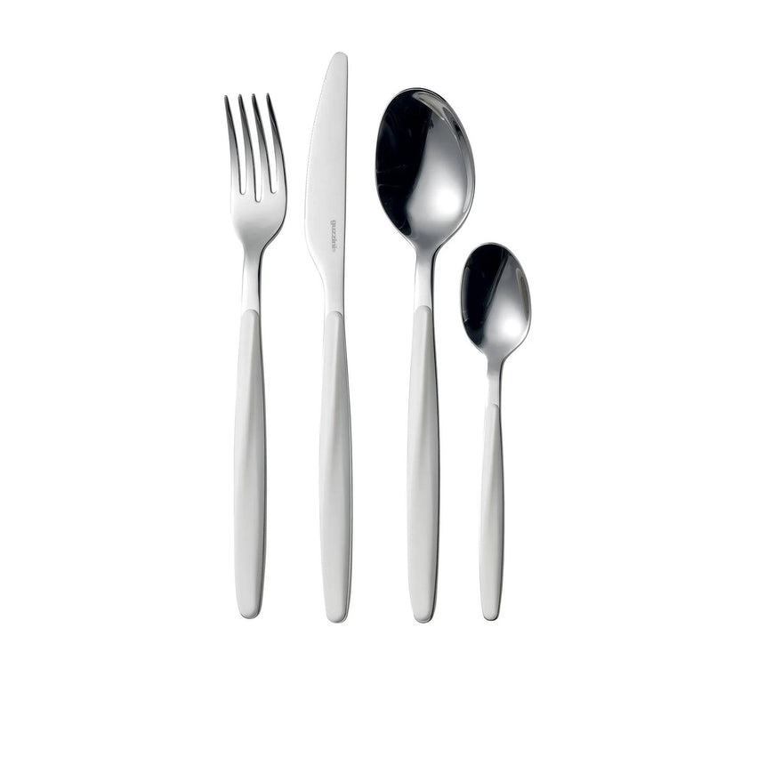 Guzzini My Fusion Cutlery Set 24pc White - Image 01