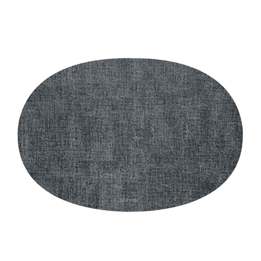 Guzzini Oval Placemat Set of 6 Grey - Image 02