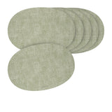 Guzzini Oval Placemat Set of 6 Mint Green - Image 01