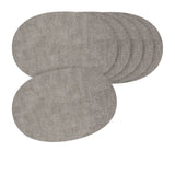 Guzzini Oval Placemat Set of 6 Sky Grey - Image 01