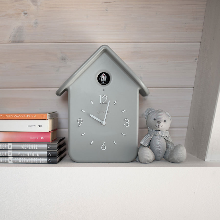 Guzzini QQ Cuckoo Clock Grey - Image 02