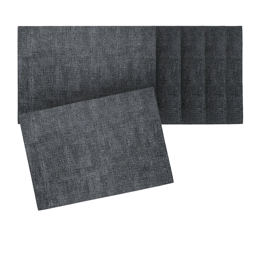 Guzzini Rectangular Placemat Set of 6 Grey - Image 01