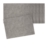 Guzzini Rectangular Placemat Set of 6 Sky Grey - Image 01