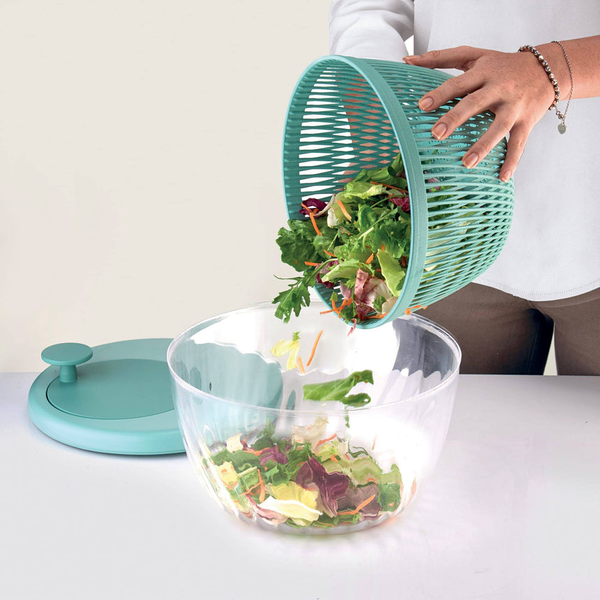 Guzzini Spin & Store Salad Spinner Green - Image 02