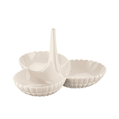 Guzzini Tiffany Hors D'oeuvres Serving Dish White - Image 01